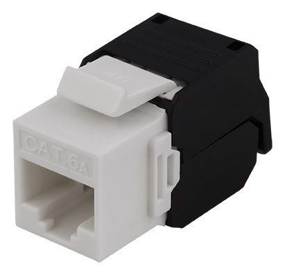 DELTACO UTP Cat6a Keystone-kontakt, 