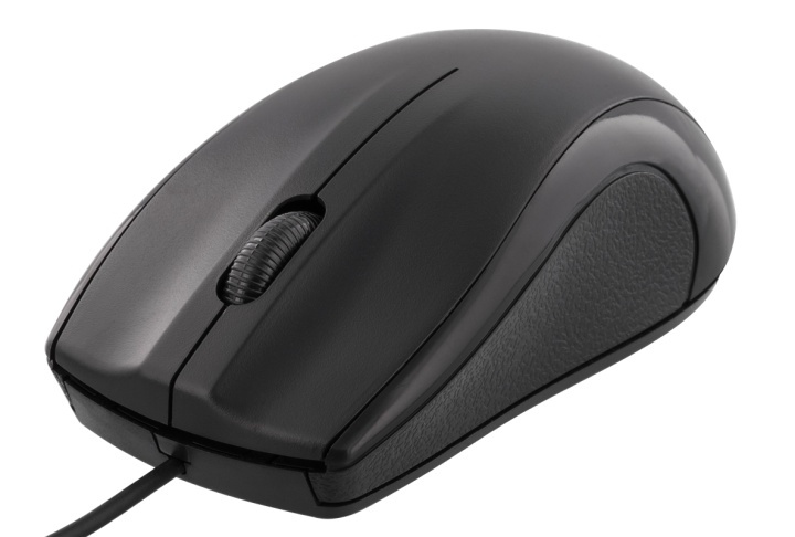 DELTACO kablet optisk mus, 3 knapper med scroll, 1200 DPI, svart i gruppen Datautstyr / Mus & Tastatur / Mus / via kabel hos TP E-commerce Nordic AB (38-53472)