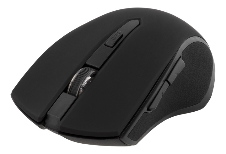 DELTACO wireless optical mouse, 5 buttons + scroll, 1600 DPI, USB, bla i gruppen Datautstyr / Mus & Tastatur / Mus / Trådløs hos TP E-commerce Nordic AB (38-53473)