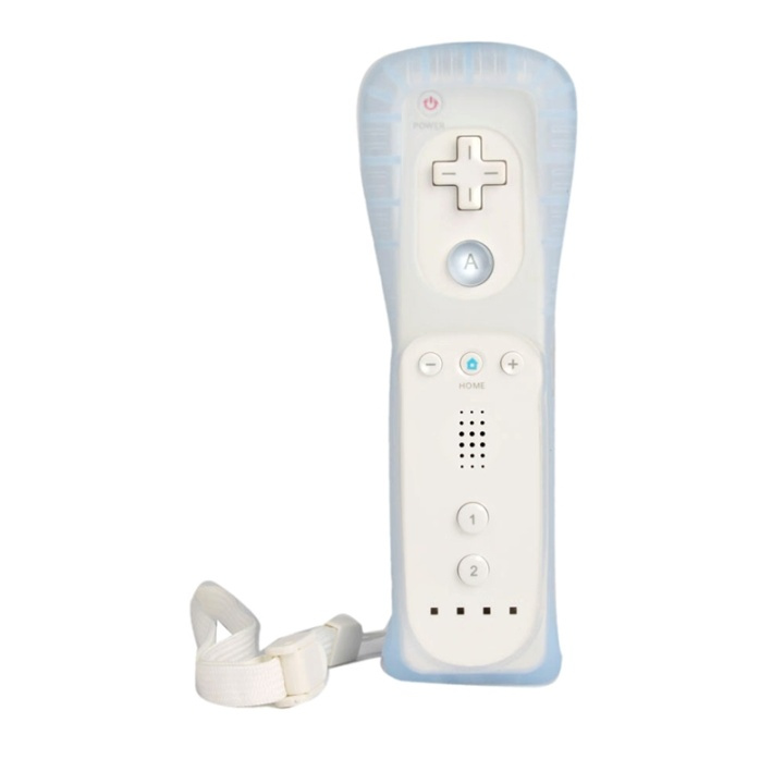 Fjernkontroll for Wii/Wii U, Hvit i gruppen Elektronikk / TV-spill & tilbehør / Nintendo Wii hos TP E-commerce Nordic AB (38-5366)