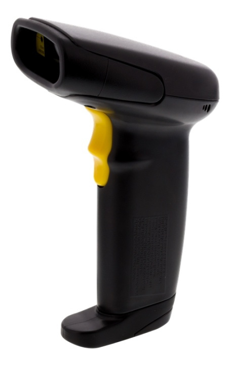 DELTACO Handheld 1D CCD Barcode Scanner, black, USB i gruppen Datautstyr / Datamaskin Tilbehør / Strekkodeleser hos TP E-commerce Nordic AB (38-53865)