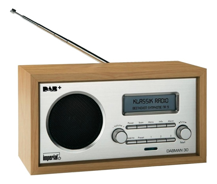 IMPERIAL DABMAN 30 Wood i gruppen Elektronikk / Lyd & Bilde / Hjemmekino, HiFi og bærbar / Radio & Vekkerklokker / Radio hos TP E-commerce Nordic AB (38-54702)