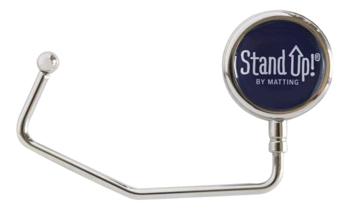 Matting StandUp Hook, krok for oppheng av StandUp-matte, sølv i gruppen HJEM, HUS OG HAGE / Kontorsmaterialer / Annet hos TP E-commerce Nordic AB (38-54979)