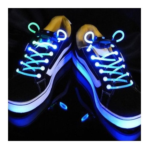 LED-sko snører - lyser og blinker i forskjellige farger i gruppen SPORT, FRITID & HOBBY / Morsomme produkter / Smarte produkter hos TP E-commerce Nordic AB (38-5559)