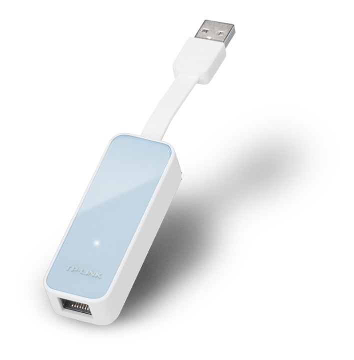 TP-LINK USB 2.0 nettverksadapter, 100 Mbps, 1xRJ45 hunn, 1xUSB hankjønn, hvit i gruppen Datautstyr / Nettverk / Nettverkskort / USB hos TP E-commerce Nordic AB (38-55824)