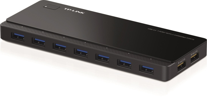 TP-LINK UH720, USB 3.0-hub med 7 porter og 2 ladeporter i gruppen Datautstyr / Datamaskin Tilbehør / USB-Hubs hos TP E-commerce Nordic AB (38-55826)