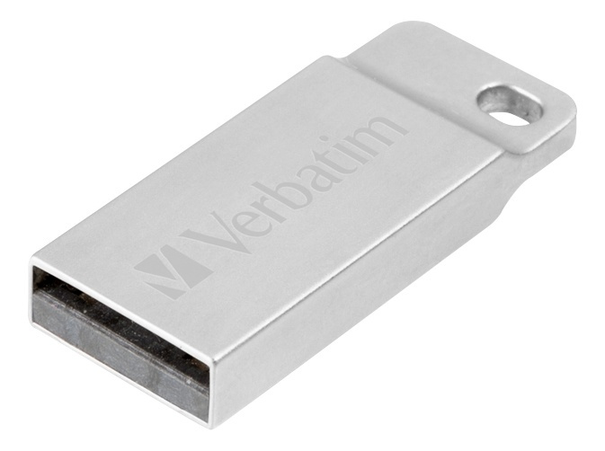 Verbatim store \'n\' Go Metal Executive Silver USB 2.0 Drive 32GB i gruppen Elektronikk / Lagringsmedia / USB-Pinner / USB 2.0 hos TP E-commerce Nordic AB (38-55956)