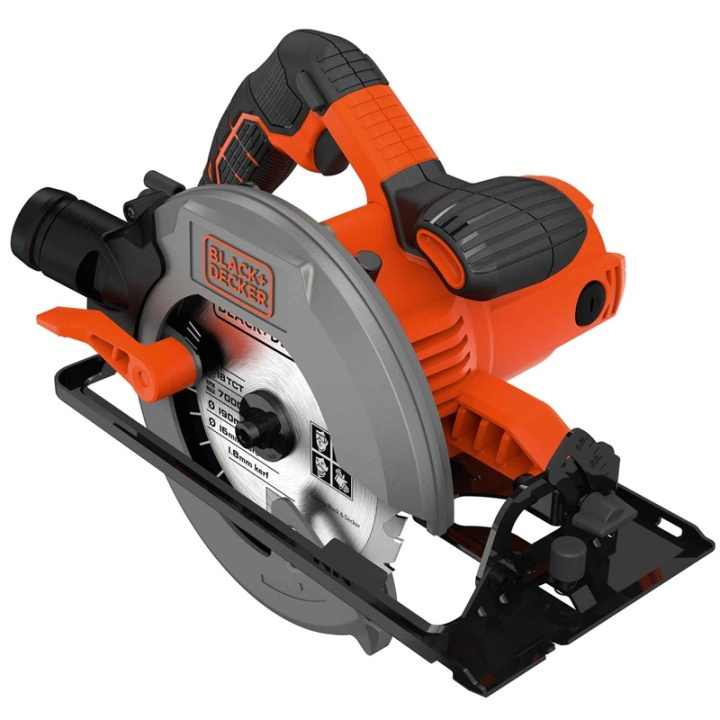 Black+Decker Sirkelsag 1500W 66mm i gruppen HJEM, HUS OG HAGE / Verktøy / Sager hos TP E-commerce Nordic AB (38-56121)