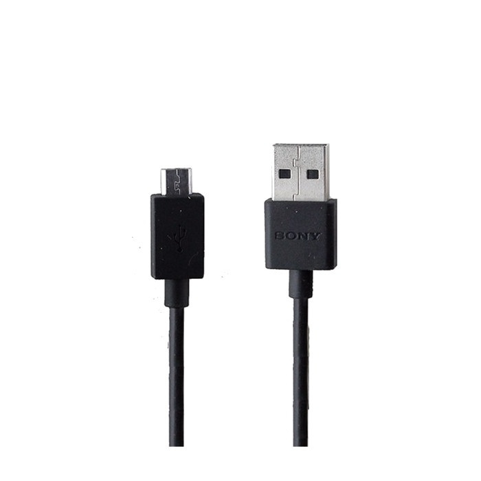 USB-kabel Sony UCB16, Svart, Bulk i gruppen SMARTTELEFON & NETTBRETT / Ladere og Kabler / Kabler / Kabler microUSB hos TP E-commerce Nordic AB (38-56866)