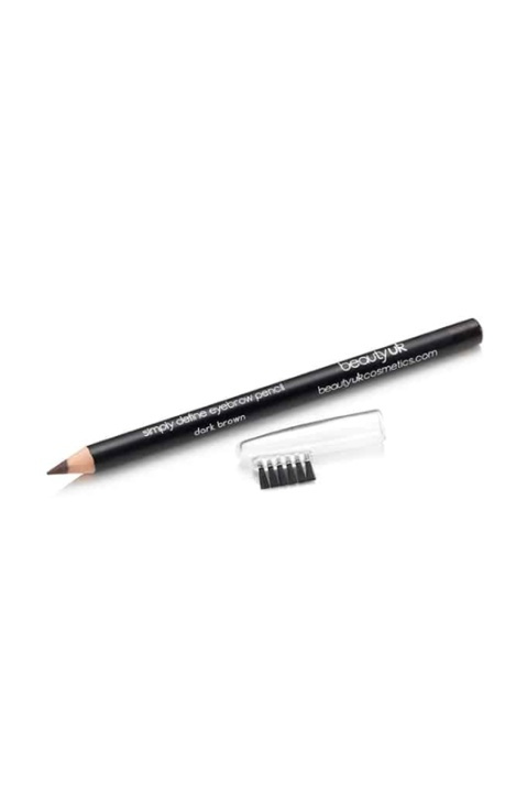 Beauty UK Eyebrow Pencil - Dark Brown i gruppen HELSE OG SKJØNNHET / Makeup / Øyne og øyebryn / Øyenbrynspenn hos TP E-commerce Nordic AB (38-56915)
