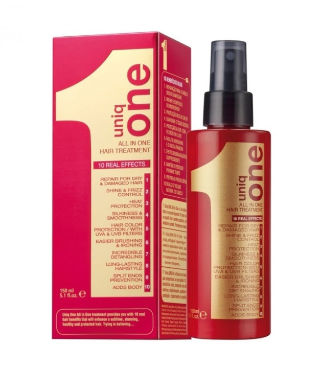 Revlon Uniq One All in One Hårkur 150 ml i gruppen HELSE OG SKJØNNHET / Hår & styling / Hårpleie / Balsamspray/Leave-in hos TP E-commerce Nordic AB (38-56959)