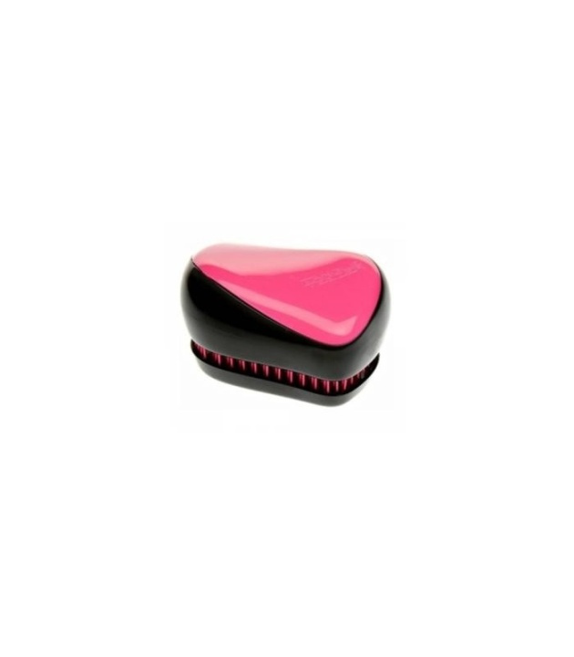 Tangle Teezer Kompakt Styler Svart Rosa i gruppen HELSE OG SKJØNNHET / Hår & styling / Hårbørster hos TP E-commerce Nordic AB (38-57073)