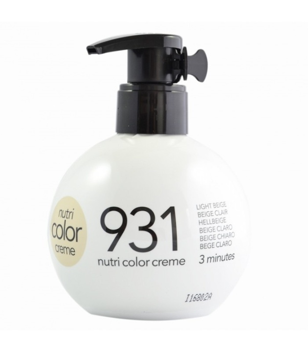 Revlon Nutri Color 931 Light Beige 240 ml i gruppen HELSE OG SKJØNNHET / Hår & styling / Hårpleie / Hårfarge / Hårfarge & Fargebombe hos TP E-commerce Nordic AB (38-57216)