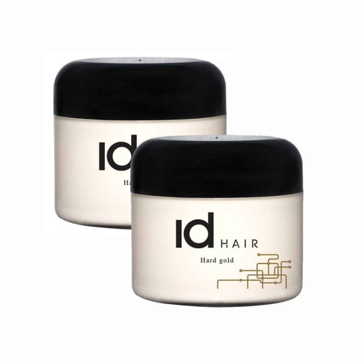 2-pack ID Hair Hard Gold Wax 100ml i gruppen HELSE OG SKJØNNHET / Hår & styling / Hårstyling / Hårvoks hos TP E-commerce Nordic AB (38-57378)