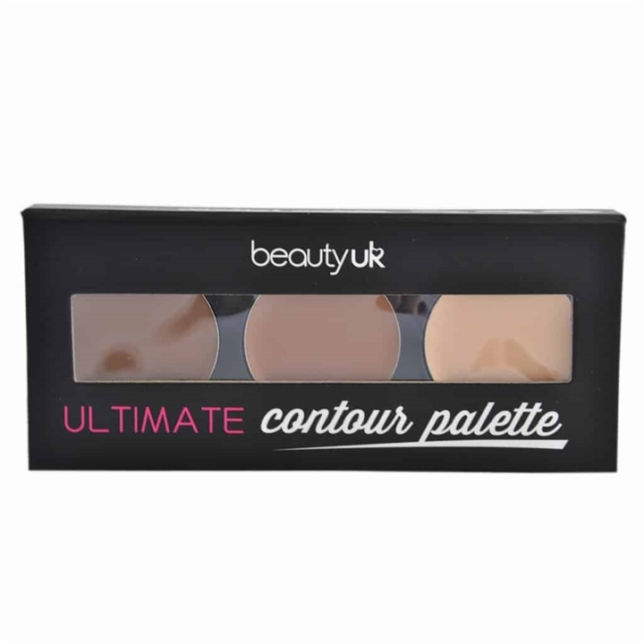 Beauty UK Ultimate Contour Palette i gruppen HELSE OG SKJØNNHET / Makeup / Makeup ansikt / Contour/Highlight hos TP E-commerce Nordic AB (38-57528)