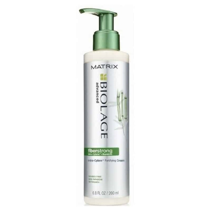 Matrix Biolage Fiberstrong Intra-Cylane Fortifying Cream 200 ml i gruppen HELSE OG SKJØNNHET / Hår & styling / Hårpleie / Balsamspray/Leave-in hos TP E-commerce Nordic AB (38-57567)