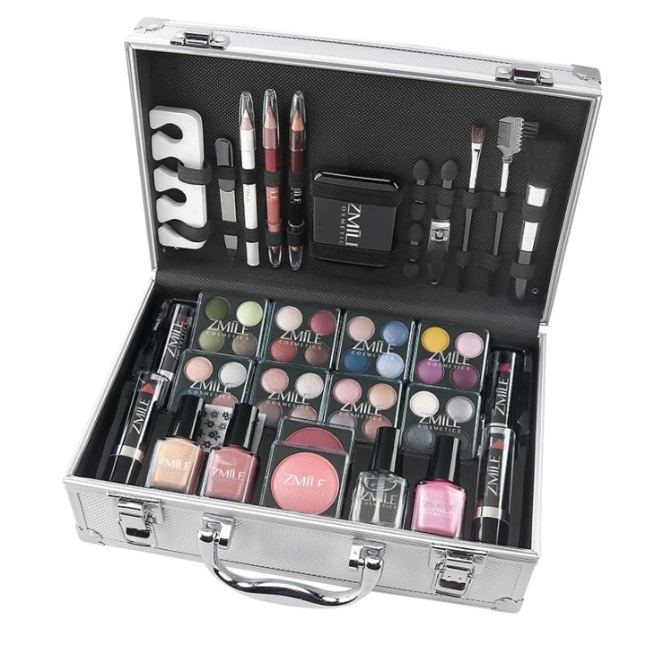 Makeup Box Alu Case French Manicure i gruppen HELSE OG SKJØNNHET / Makeup / Verktøy og sminkesett / Sminkesett hos TP E-commerce Nordic AB (38-57703)