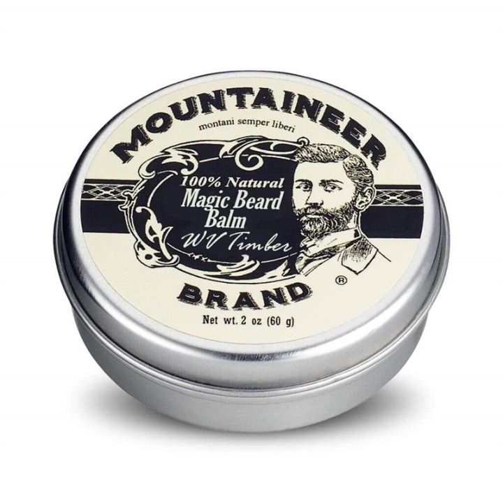 Mountaineer Brand Magic Timber Beard Balm 60g i gruppen HELSE OG SKJØNNHET / Hår & styling / Skjeggpleie / Skjeggbalsam hos TP E-commerce Nordic AB (38-57772)