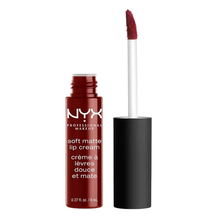 NYX PROF. MAKEUP Soft Matte Lip Cream Madrid i gruppen HELSE OG SKJØNNHET / Makeup / Lepper / Leppekrem hos TP E-commerce Nordic AB (38-58182)