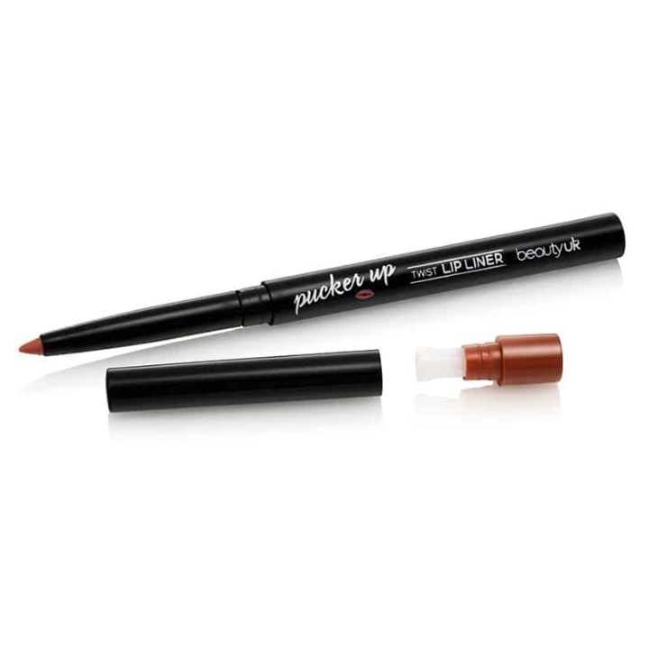 BeBeauty UK Pucker Up - Twist Lip Liner No.3 Nearly Naked i gruppen HELSE OG SKJØNNHET / Makeup / Lepper / Leppepenn hos TP E-commerce Nordic AB (38-58559)