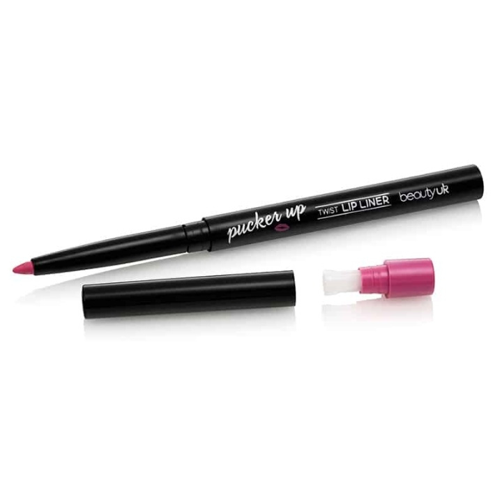 BeautyUK Beauty UK Pucker Up - Twist Lip Liner No.6 Purple Pleaser i gruppen HELSE OG SKJØNNHET / Makeup / Lepper / Leppepenn hos TP E-commerce Nordic AB (38-58562)