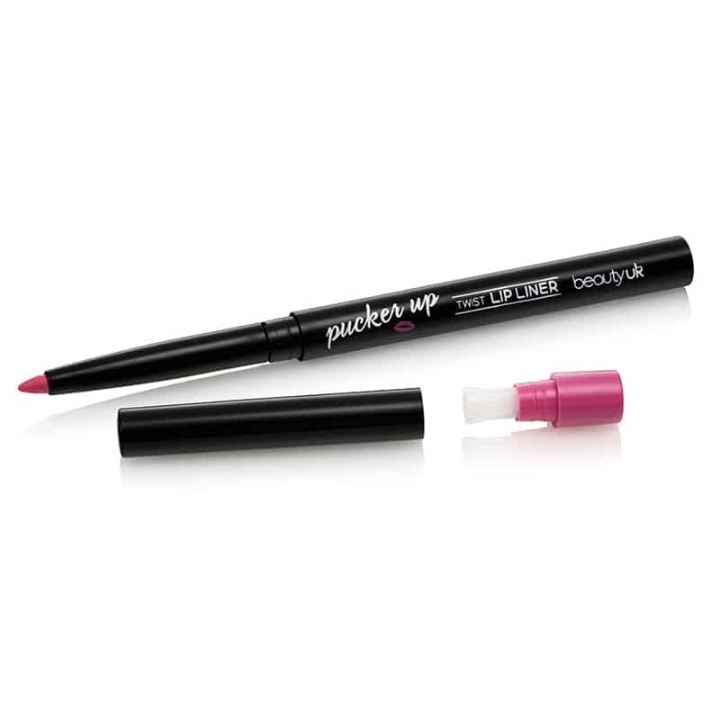 Beauty UK Pucker Up - Twist Lip Liner No.6 Purple Pleaser i gruppen HELSE OG SKJØNNHET / Makeup / Lepper / Leppepenn hos TP E-commerce Nordic AB (38-58562)