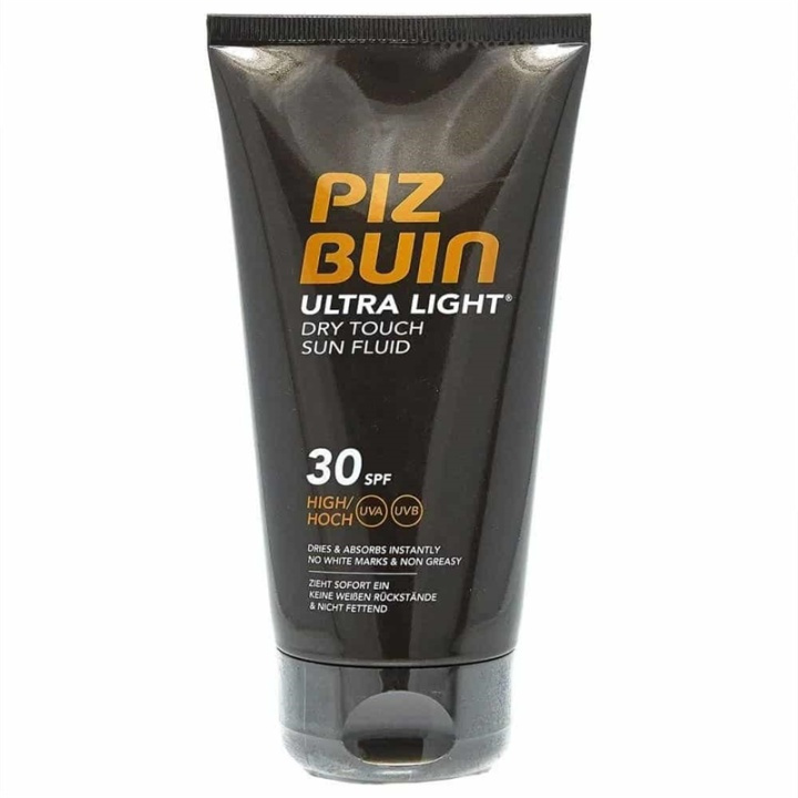 Piz Buin Ultra Light Dry Touch Body Fluid SPF30 150ml i gruppen HELSE OG SKJØNNHET / Hudpleie / Soling / Solkrem hos TP E-commerce Nordic AB (38-58586)