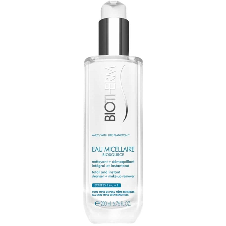 Biotherm Biosource Eau Micellaire 2-i-1 200 ml i gruppen HELSE OG SKJØNNHET / Hudpleie / Ansikt / Rengjøring hos TP E-commerce Nordic AB (38-58771)