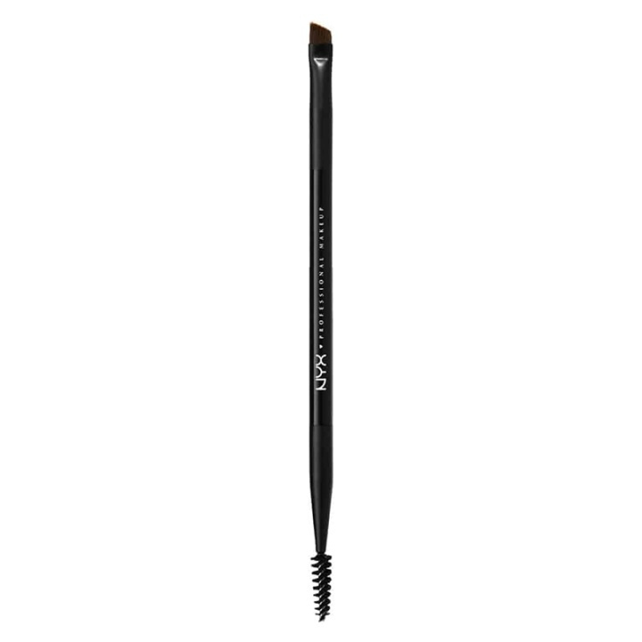 NYX PROF. MAKEUP Pro Dual Brow Brush i gruppen HELSE OG SKJØNNHET / Makeup / Verktøy og sminkesett / Børster og pensler hos TP E-commerce Nordic AB (38-58839)