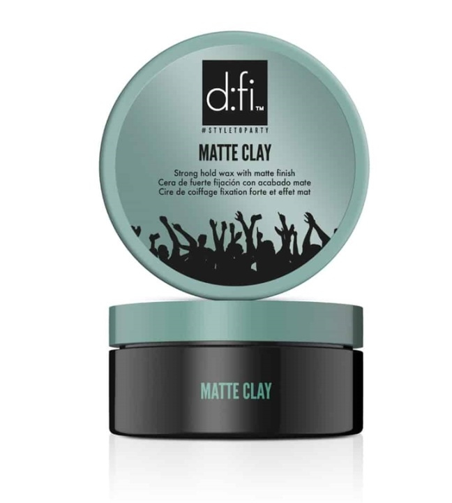 D:fi Matte Clay 75g i gruppen HELSE OG SKJØNNHET / Hår & styling / Hårstyling / Hårvoks hos TP E-commerce Nordic AB (38-59285)