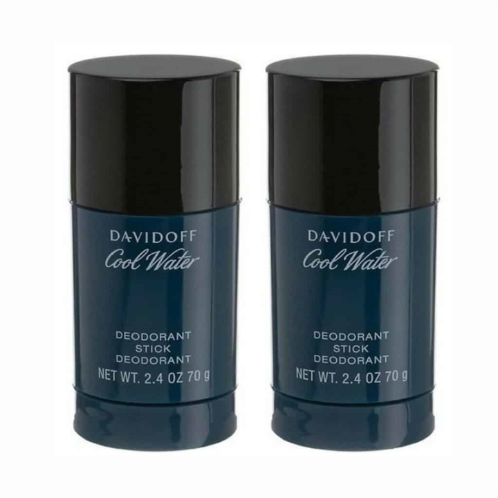 2-pack Davidoff Cool Water Man Deostick 75ml i gruppen HELSE OG SKJØNNHET / Duft og parfyme / Deodorant / Deo for han hos TP E-commerce Nordic AB (38-59287)