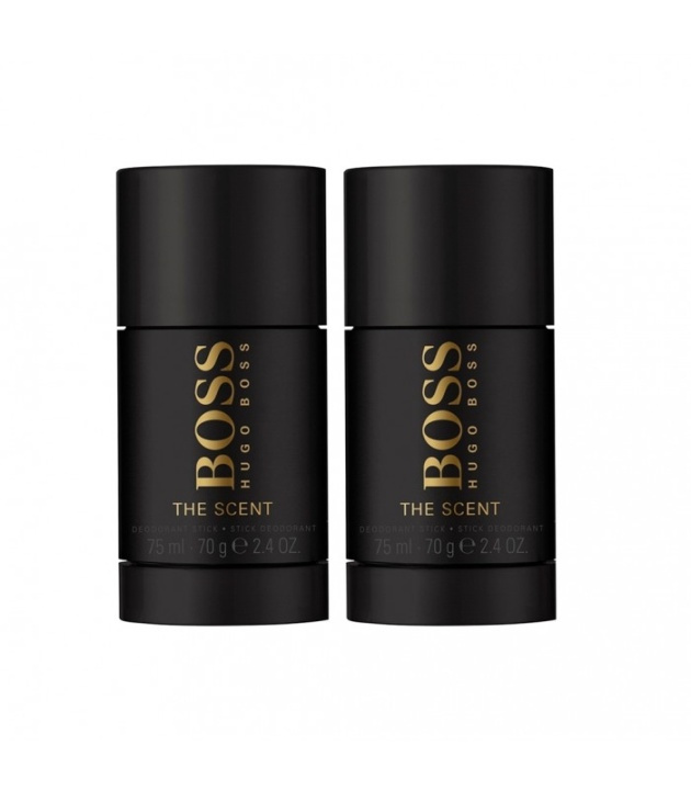 2-pack Hugo Boss The Scent Deostick 75ml i gruppen HELSE OG SKJØNNHET / Duft og parfyme / Deodorant / Deo for han hos TP E-commerce Nordic AB (38-59291)