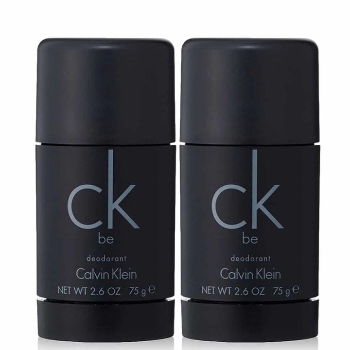 2-pack Calvin Klein CK Be Deostick 75ml i gruppen HELSE OG SKJØNNHET / Duft og parfyme / Deodorant / Deo for henne hos TP E-commerce Nordic AB (38-59360)