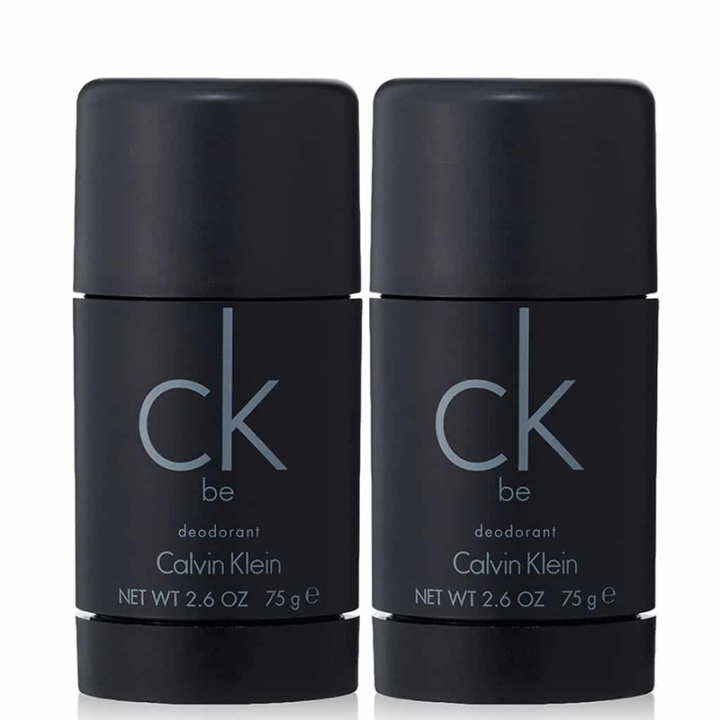 Calvin Klein Calvin Klein 2-pk CK Be Deostick 75 ml i gruppen HELSE OG SKJØNNHET / Duft og parfyme / Deodorant / Deo for henne hos TP E-commerce Nordic AB (38-59360)