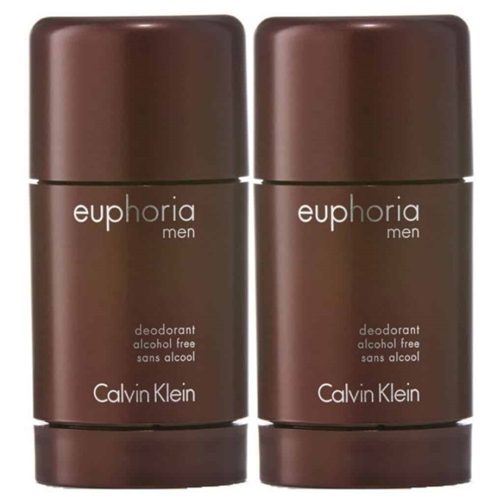 Calvin Klein 2-pk Calvin Klein Euphoria For Men Deostick 75ml i gruppen HELSE OG SKJØNNHET / Duft og parfyme / Deodorant / Deo for han hos TP E-commerce Nordic AB (38-59363)