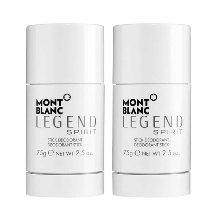 2-pack Mont Blanc Legend Spirit Deostick 75g i gruppen HELSE OG SKJØNNHET / Duft og parfyme / Deodorant / Deo for han hos TP E-commerce Nordic AB (38-59375)