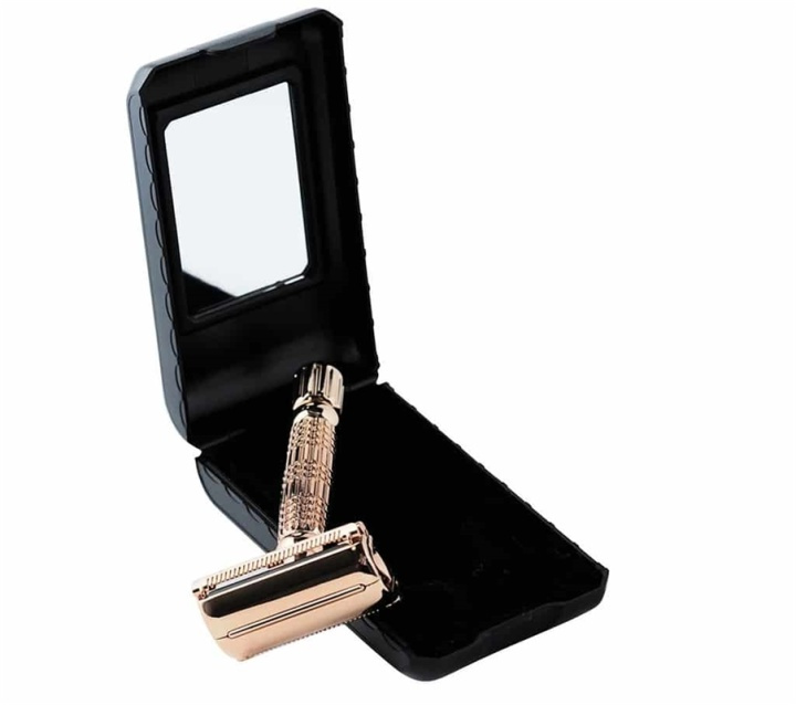 Beard Monkey Twist Razor Rose Gold i gruppen HELSE OG SKJØNNHET / Hår & styling / Barbering og trimming / Barberhøvler og tilbehør hos TP E-commerce Nordic AB (38-59389)