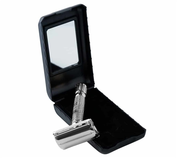 Beard Monkey Twist Razor Silver i gruppen HELSE OG SKJØNNHET / Hår & styling / Barbering og trimming / Barberhøvler og tilbehør hos TP E-commerce Nordic AB (38-59390)