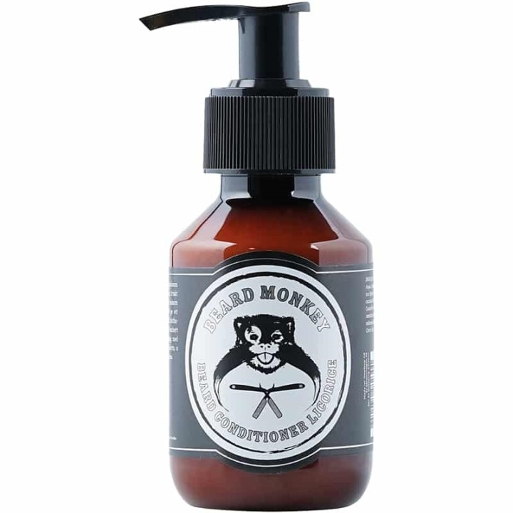 Beard Monkey Beard Conditioner Licorice 100ml i gruppen HELSE OG SKJØNNHET / Hår & styling / Skjeggpleie / Skjeggsjampo hos TP E-commerce Nordic AB (38-59391)