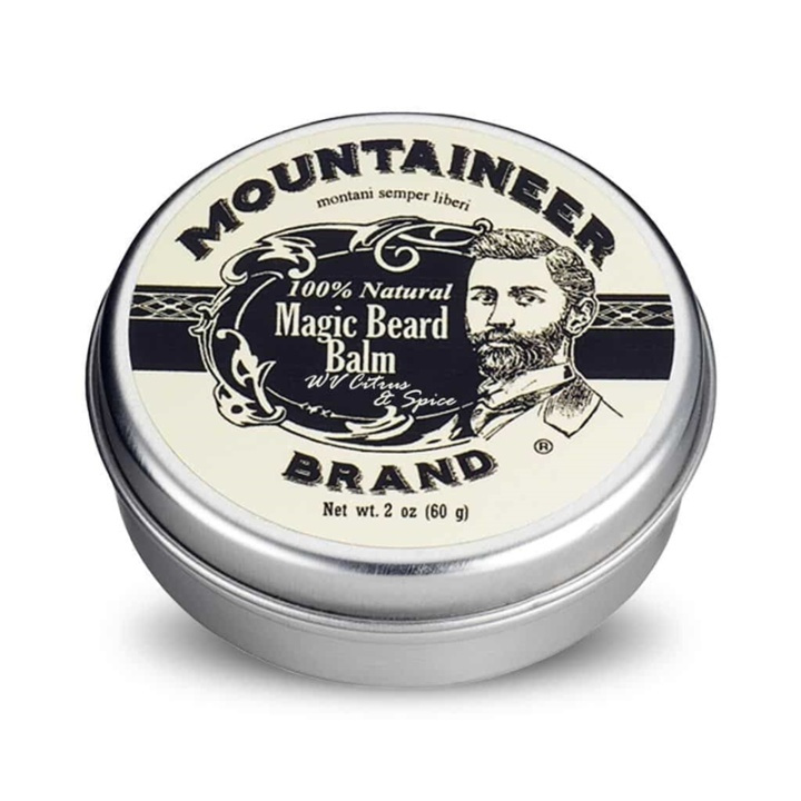 Mountaineer Brand Citrus & Spice Beard Balm 60g i gruppen HELSE OG SKJØNNHET / Hår & styling / Skjeggpleie / Skjeggbalsam hos TP E-commerce Nordic AB (38-59396)