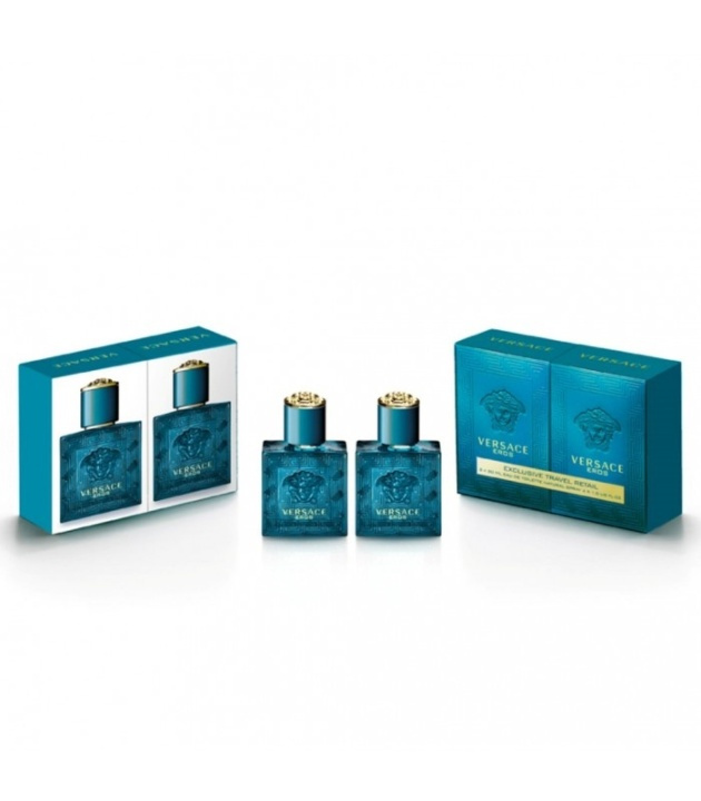 Versace Gavesett Eros Duo Pack 2 x Edt 30ml i gruppen HELSE OG SKJØNNHET / Duft og parfyme / Parfyme / Parfymebokser hos TP E-commerce Nordic AB (38-59403)