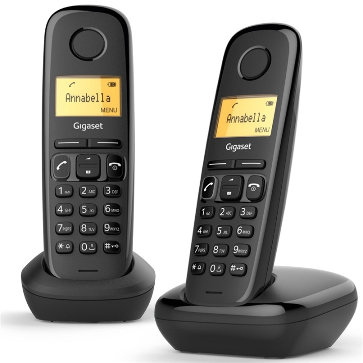 Gigaset A170 Duo i gruppen Elektronikk / Lyd & Bilde / Fast telefoni / Trådløs Telefoner hos TP E-commerce Nordic AB (38-60038)
