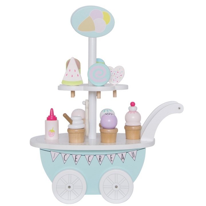 Jabadabado Iskremvogn (W7112) i gruppen LEKER, BARN OG BABY / Leker / Lite hjem & rollespill hos TP E-commerce Nordic AB (38-60120)