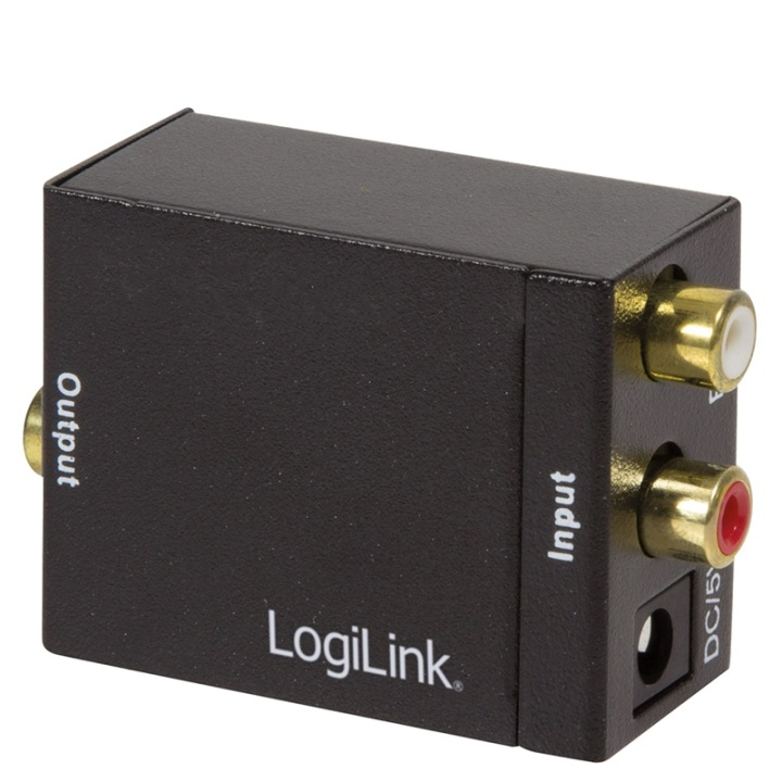 LogiLink Analog RCA -> Digital Tos/Coax (CA0102) i gruppen Elektronikk / Kabler og adaptere / RCA / Adaptere hos TP E-commerce Nordic AB (38-60482)