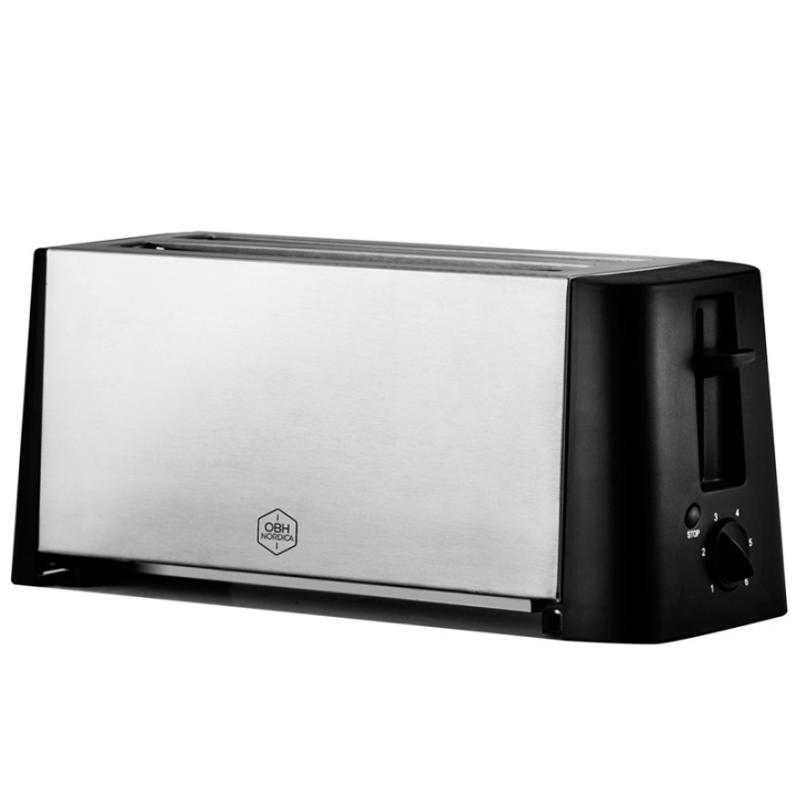 OBH Nordica Brødrister Design Inox 2234 i gruppen HJEM, HUS OG HAGE / Husholdningsapparater / Brødristere og toastjern / Brødristere hos TP E-commerce Nordic AB (38-60585)