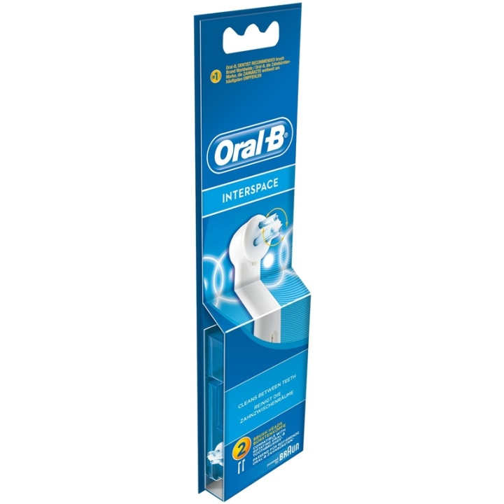 Oral B Reservtandborste IP2 Power Tip (2-pack) i gruppen HELSE OG SKJØNNHET / Munnpleie / Elektriske tannbørster tilbehør hos TP E-commerce Nordic AB (38-60609)