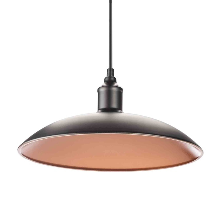 Smartwares Taklampa Pendant Svart/Koppar (10.044.43) i gruppen Elektronikk / Lys / Taklamper hos TP E-commerce Nordic AB (38-60961)