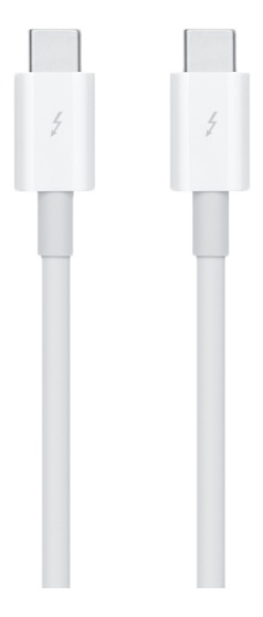 Apple Thunderbolt 3-kabel, 0,8 m, opptil 40 Gbit/s, opptil 100 W, hvit i gruppen Datautstyr / Kabler og adaptere / Apple Thunderbolt hos TP E-commerce Nordic AB (38-61224)