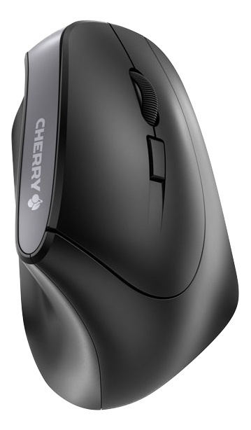 Ergonomic wireless mouse Black i gruppen Datautstyr / Mus & Tastatur / Mus / Trådløs hos TP E-commerce Nordic AB (38-61367)