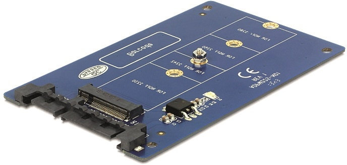 Converter SATA 22 PIN > M.2 NGFF i gruppen Datautstyr / PC-Komponenter / Harddisker / Adaptere og tilbehør hos TP E-commerce Nordic AB (38-61410)